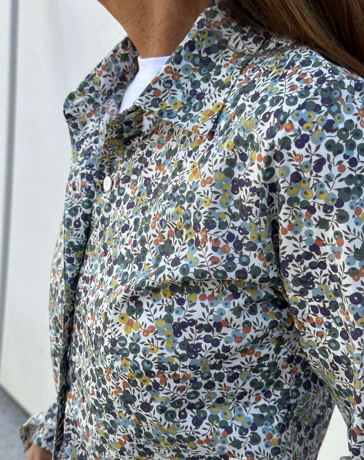 CAMICIA LIBERTY WILTSHIRE VERDE CADL WILTSHIREVERDE CASA DEL BIANCO