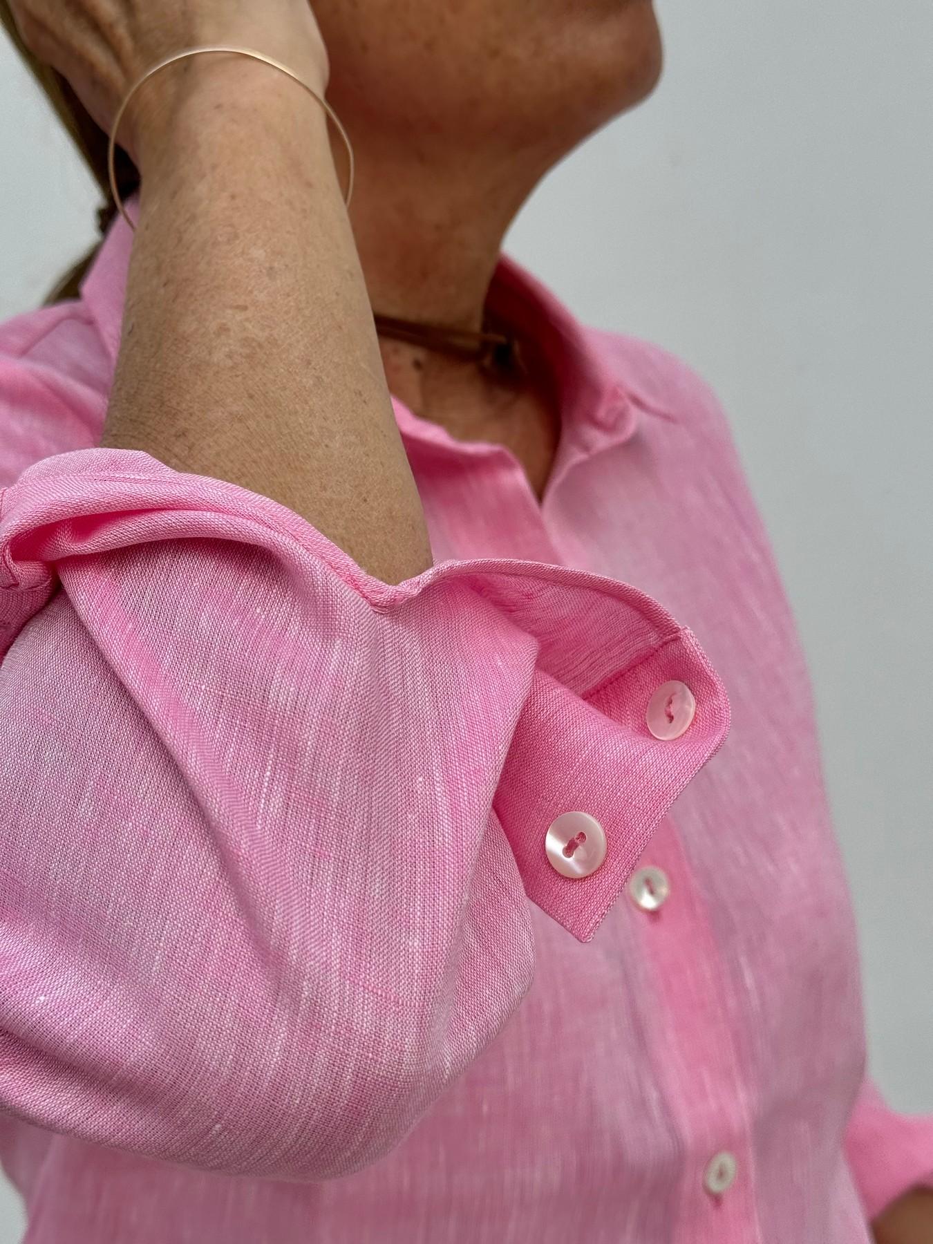 CAMICIA LINO DONNA "FRAGOLA"