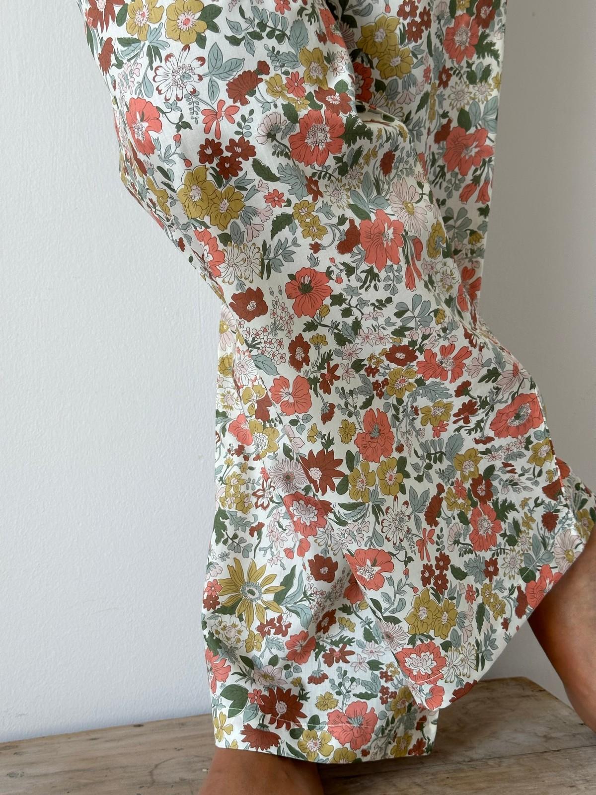 PANTALONI LIBERTY DONNA "DAISY MORISIA" PADL DAISYMORISIA SILVIA SCALMANA