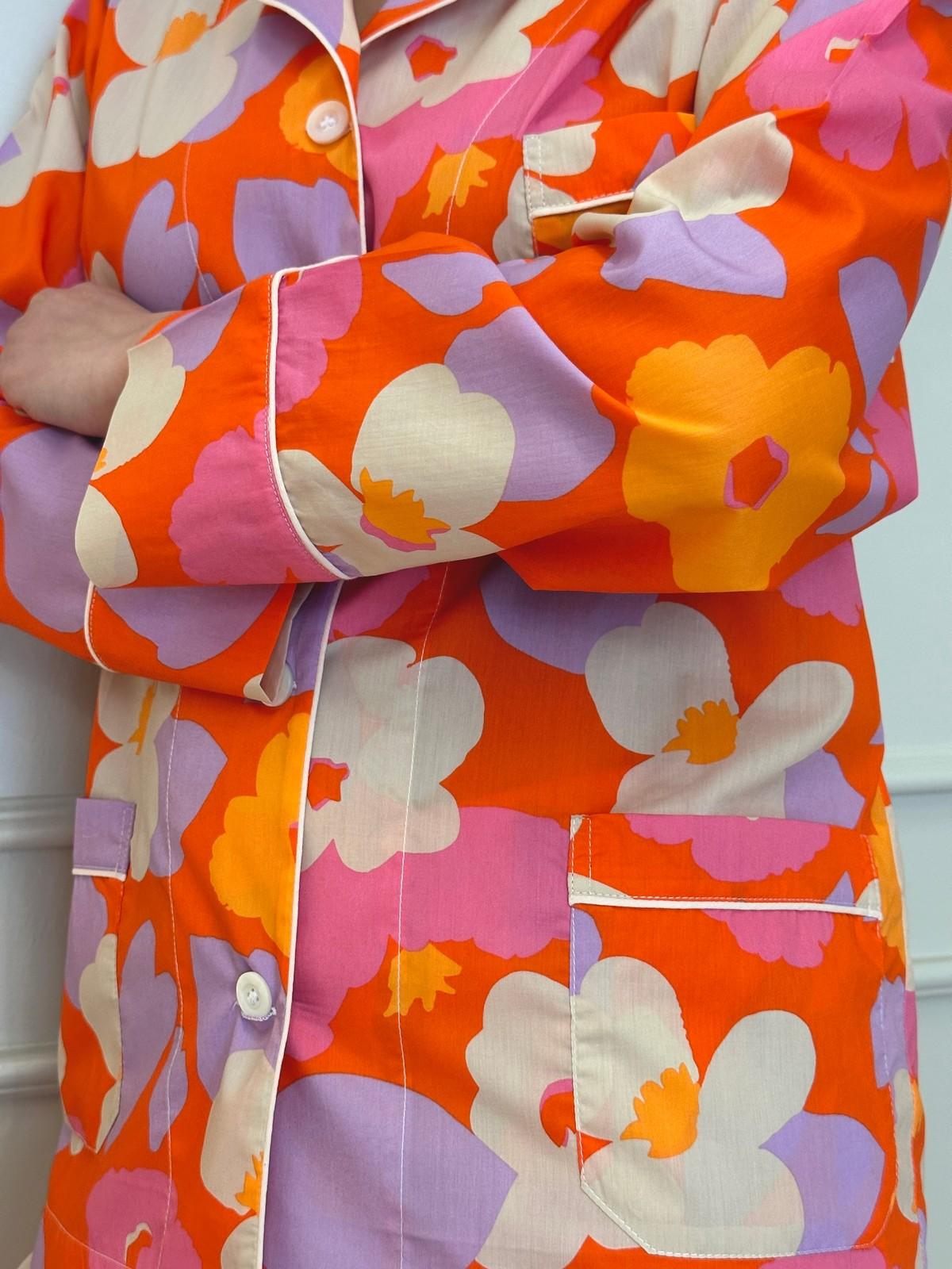 PIGIAMA LIBERTY DONNA "VERVE POP" ARANCIO
