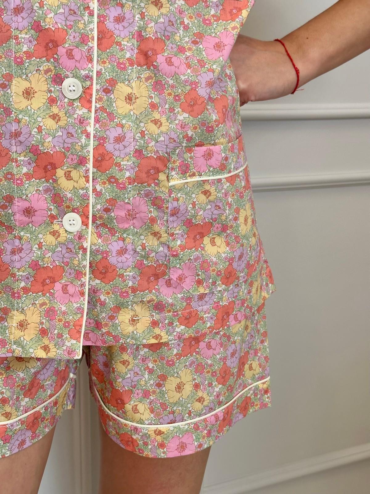 PIGIAMA DONNA LIBERTY CORTO "MEADOW SONG" CCDL MEADOWSONG SILVIA SCALMANA