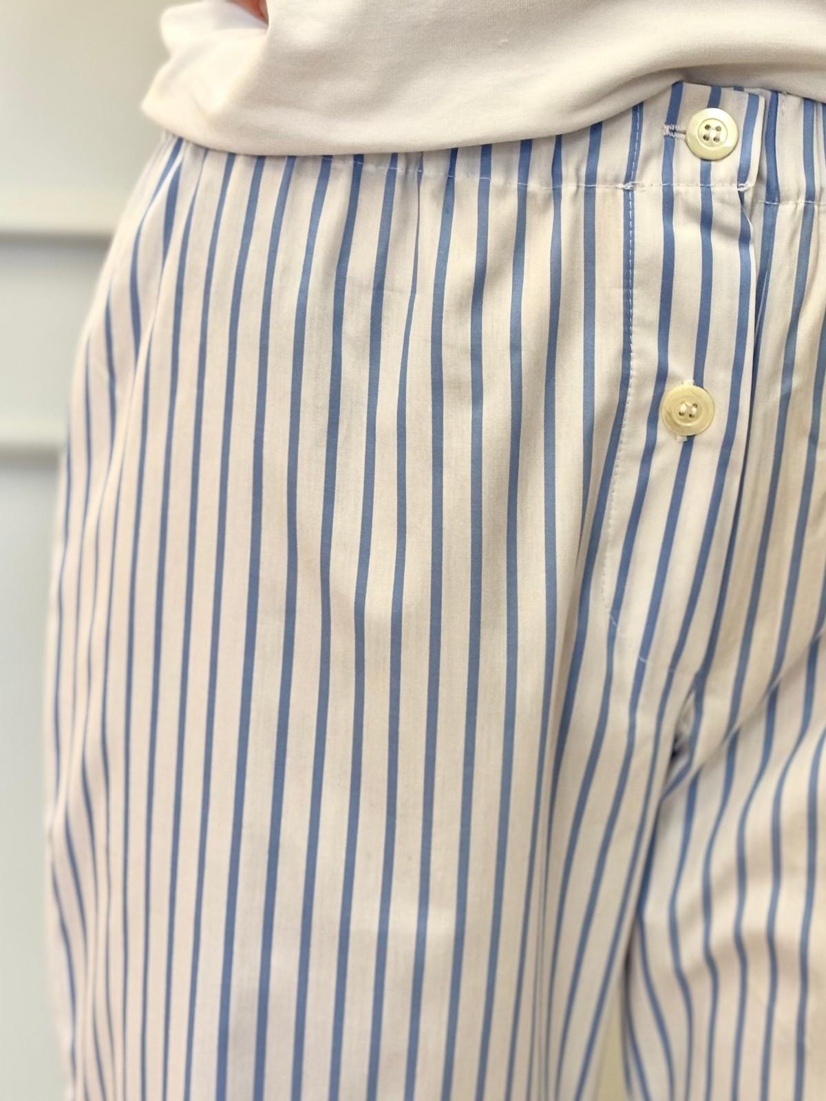 PANTALONI DONNA RIGA AZZURRA PADPRIG AZZ SILVIA SCALMANA