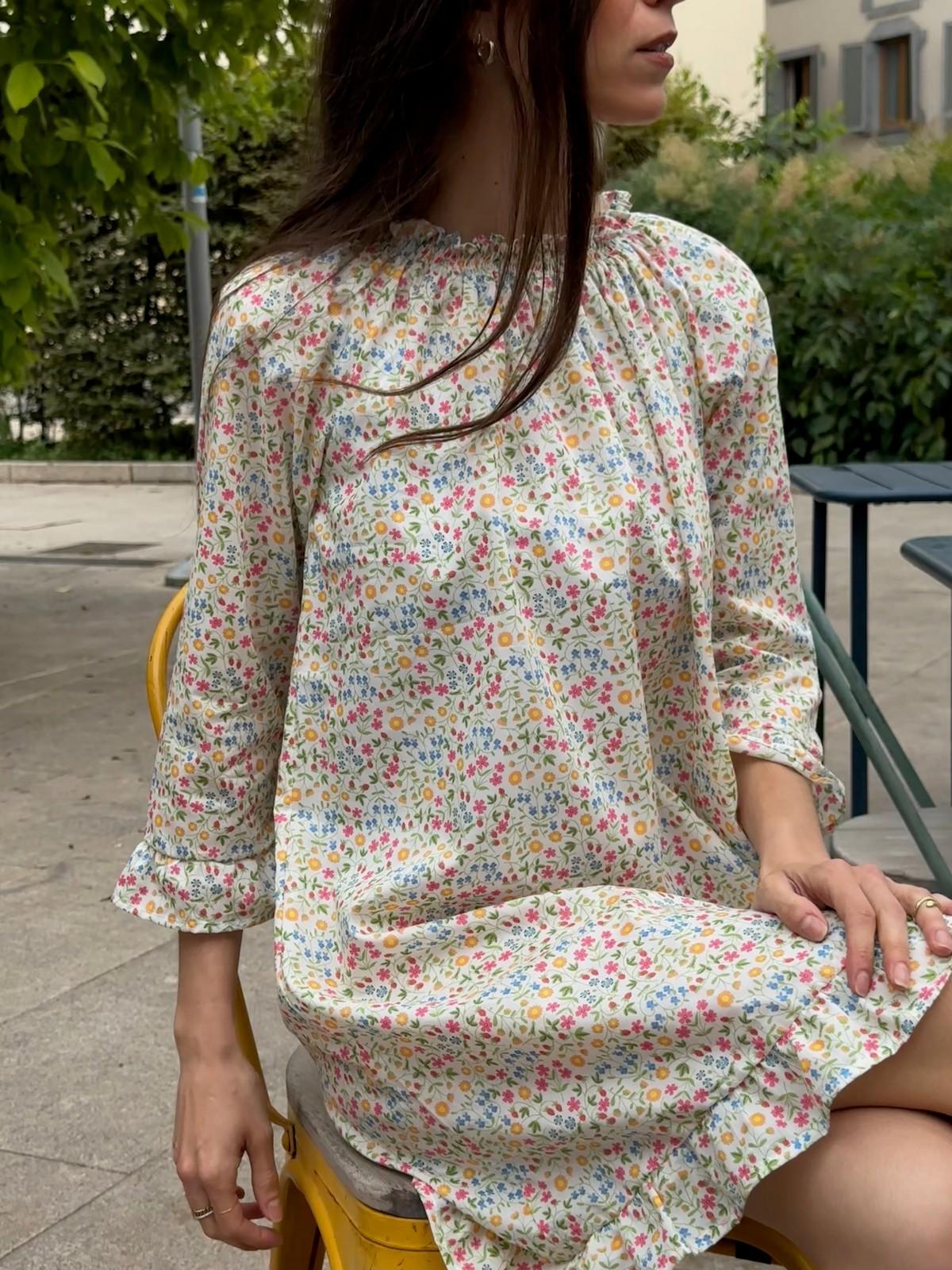 ABITINO LIBERTY "LITTLE MIRABELLE" ABDL LITTLEMIRABELLE SILVIA SCALMANA