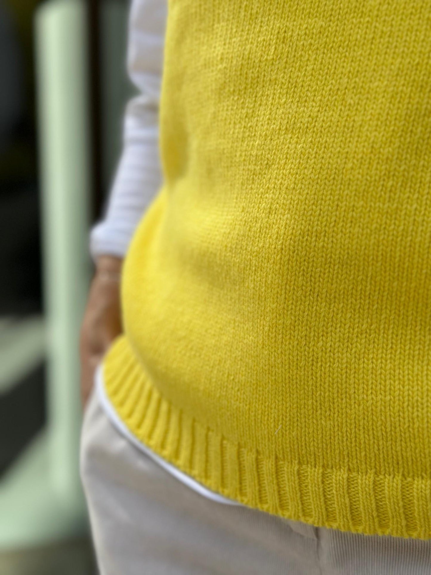 GILET DONNA IN LANA "LIMONE"