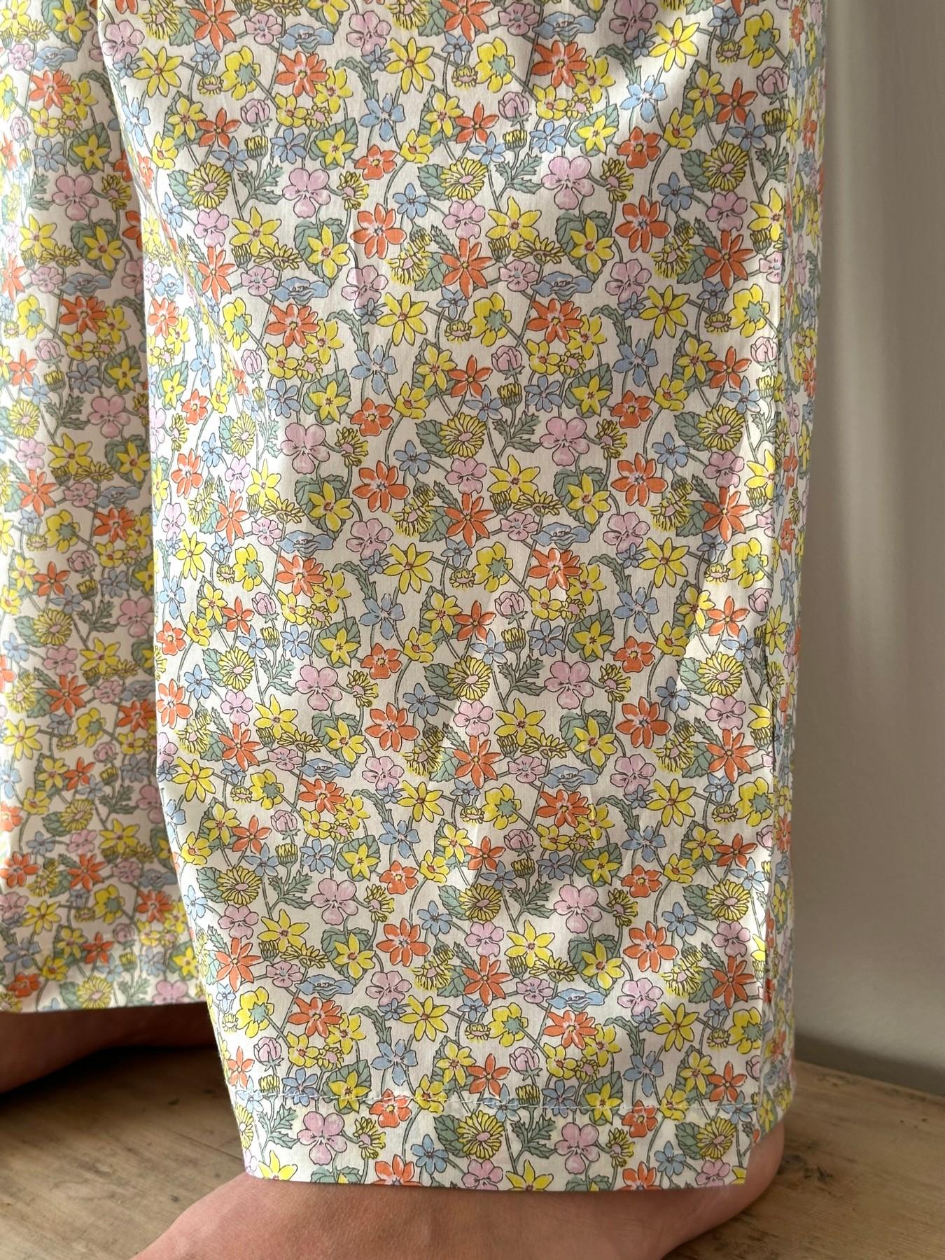 PANTALONI LIBERTY DONNA "CARMELLA DAISY" PDLIB CARMELLADAISY SILVIA SCALMANA