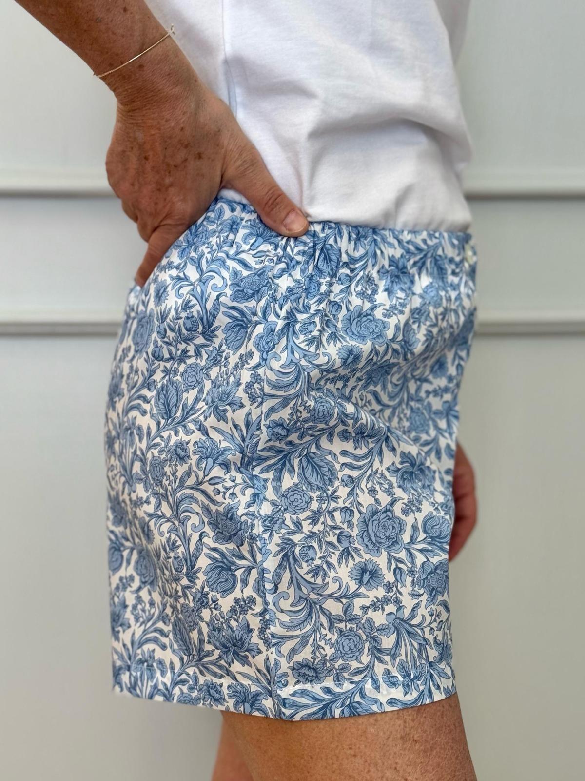 SHORTS LIBERTY DONNA "SAMBOURNE" AZZURRO SHDL SAMBOURNEAZZ SILVIA SCALMANA