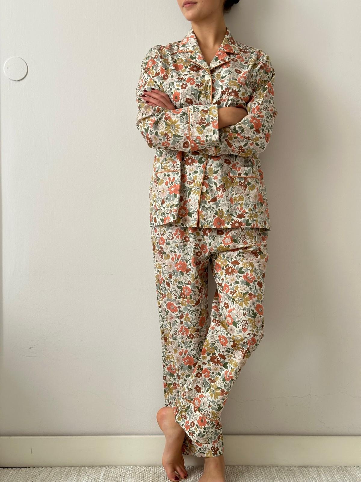 PIGIAMA LIBERTY DONNA "DAISY MORISIA" CODL DAISYMORISIA SILVIA SCALMANA