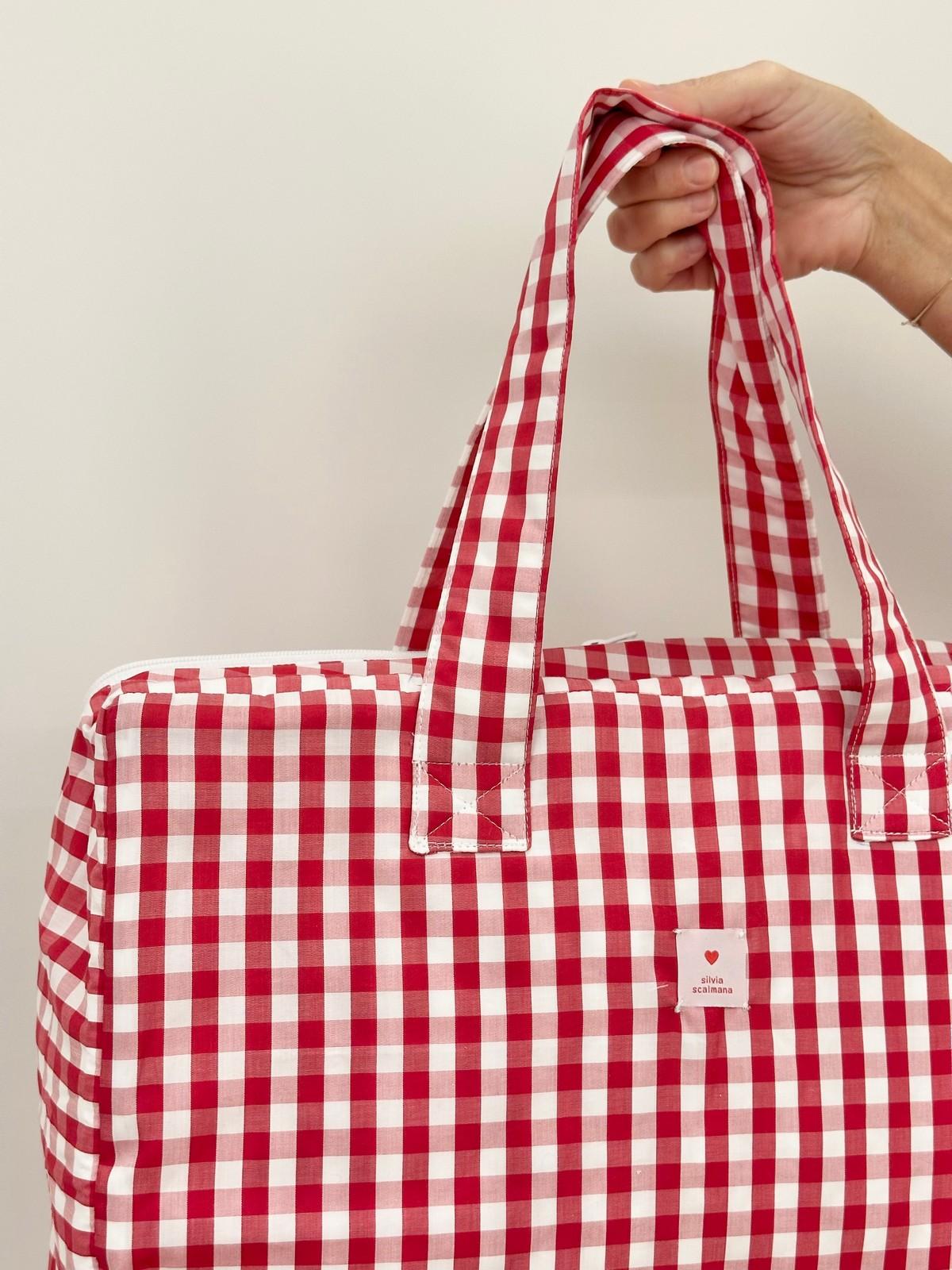 VALIGIA QUADRO ROSSO VANP QDRROS SILVIA SCALMANA