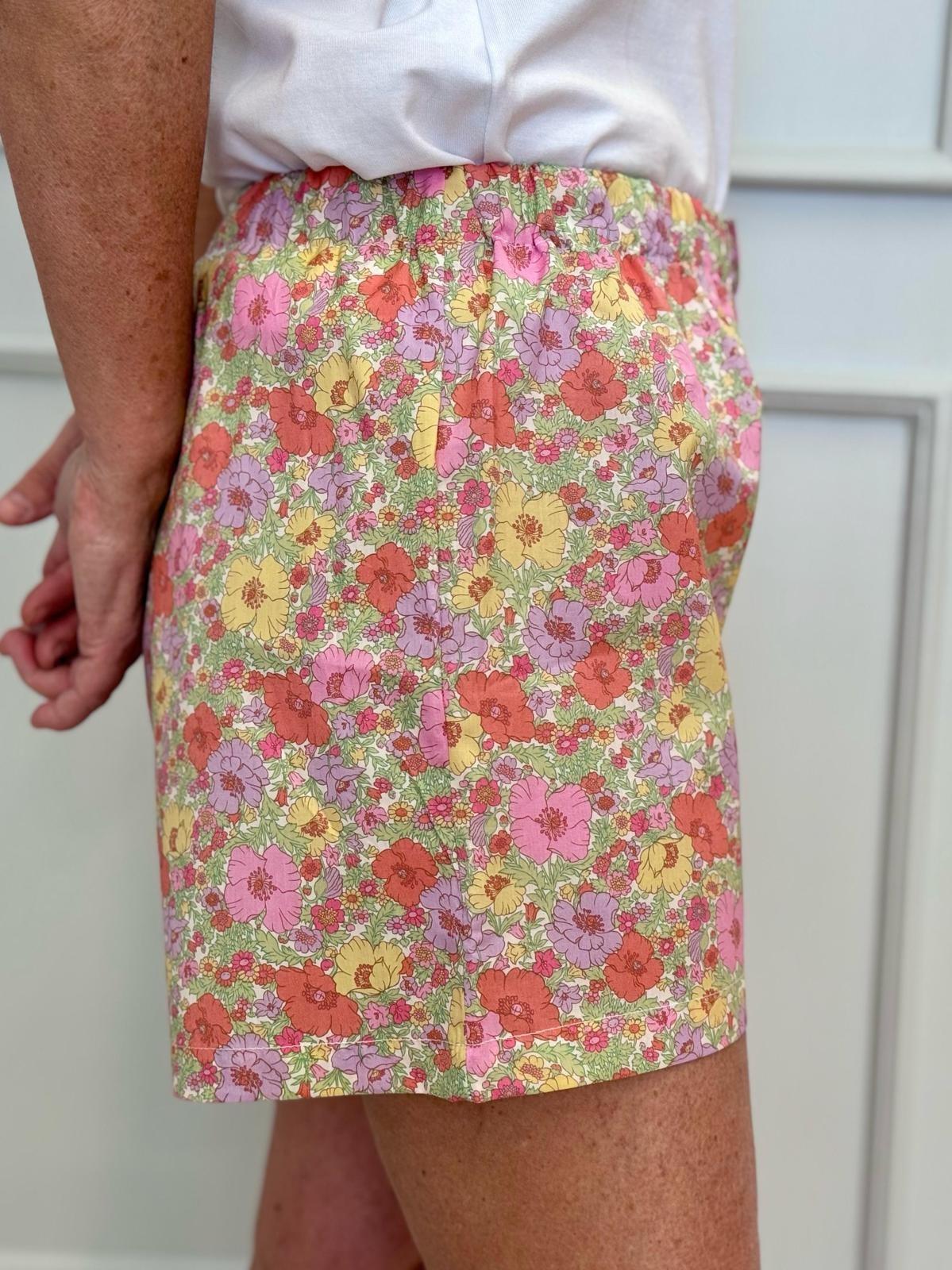 SHORTS LIBERTY DONNA "MEADOW SONG" SHDL MEADOWSONG SILVIA SCALMANA