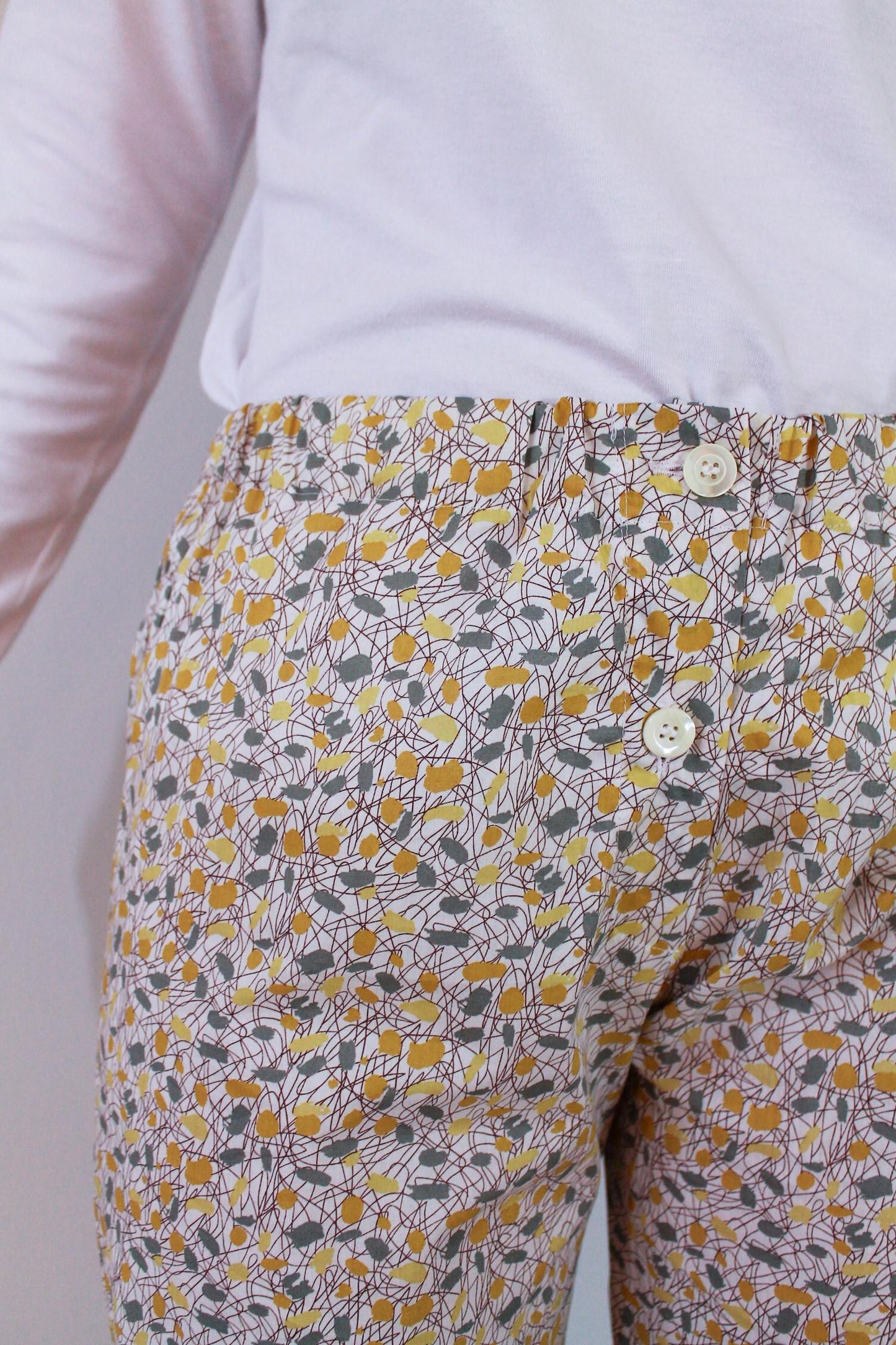 PANTALONI LIBERTY DONNA "BURUMA CURTAINS" PDLIB BURUMACURTAINS SILVIA SCALMANA