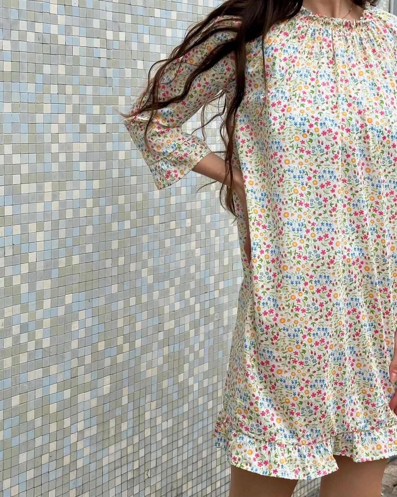 ABITINO LIBERTY "LITTLE MIRABELLE" ABDL LITTLEMIRABELLE SILVIA SCALMANA