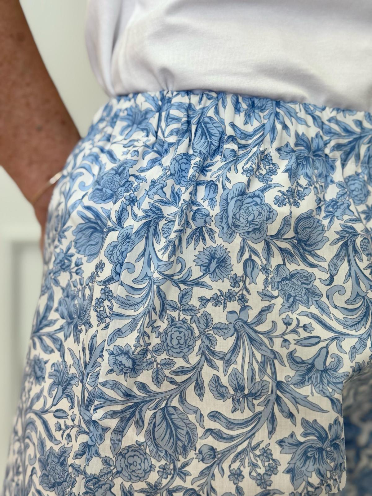SHORTS LIBERTY DONNA "SAMBOURNE" AZZURRO SHDL SAMBOURNEAZZ SILVIA SCALMANA