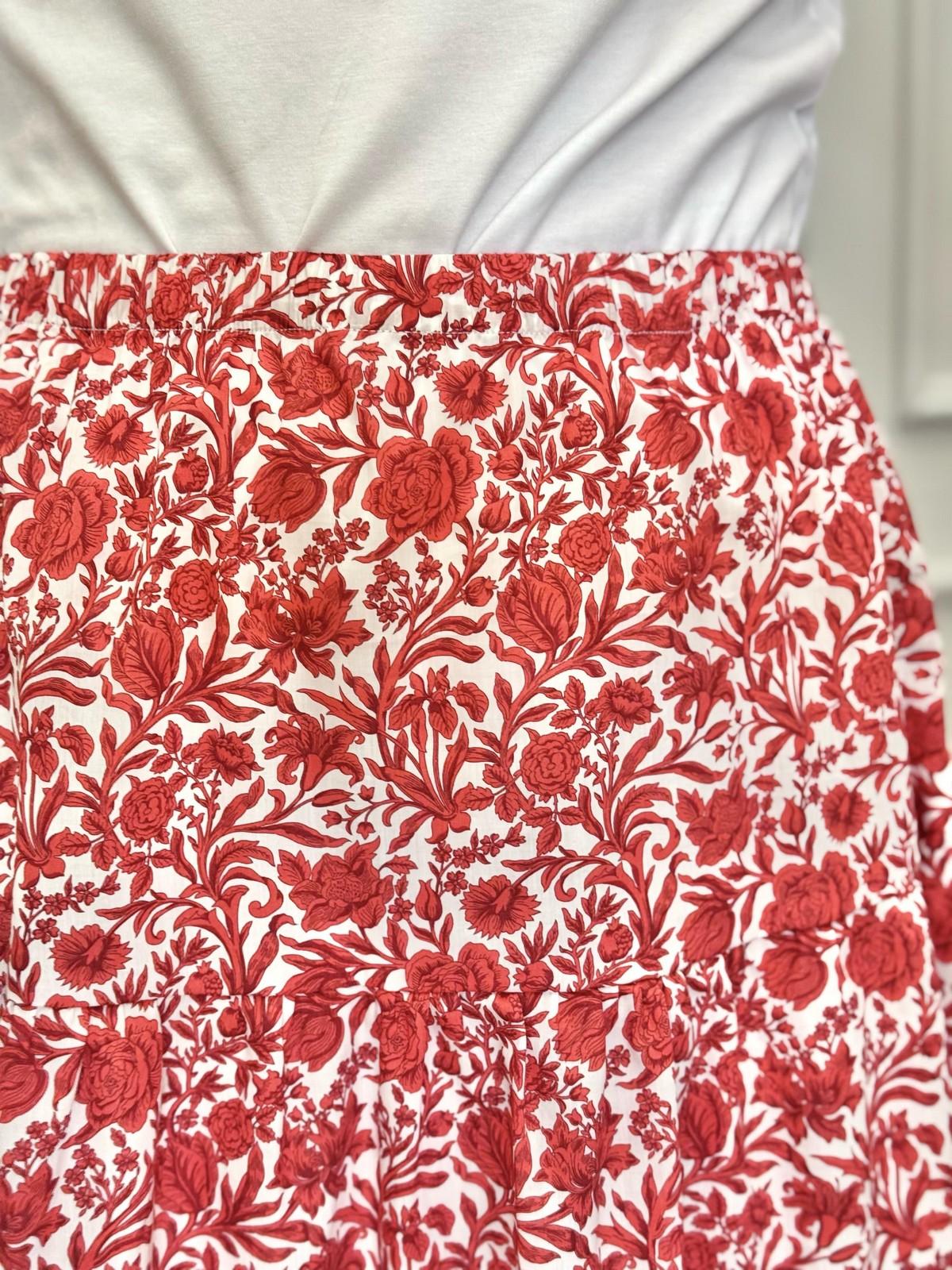 GONNA LIBERTY "SAMBOURNE" ROSSO GODL SAMBOURNEROSSO SILVIA SCALMANA
