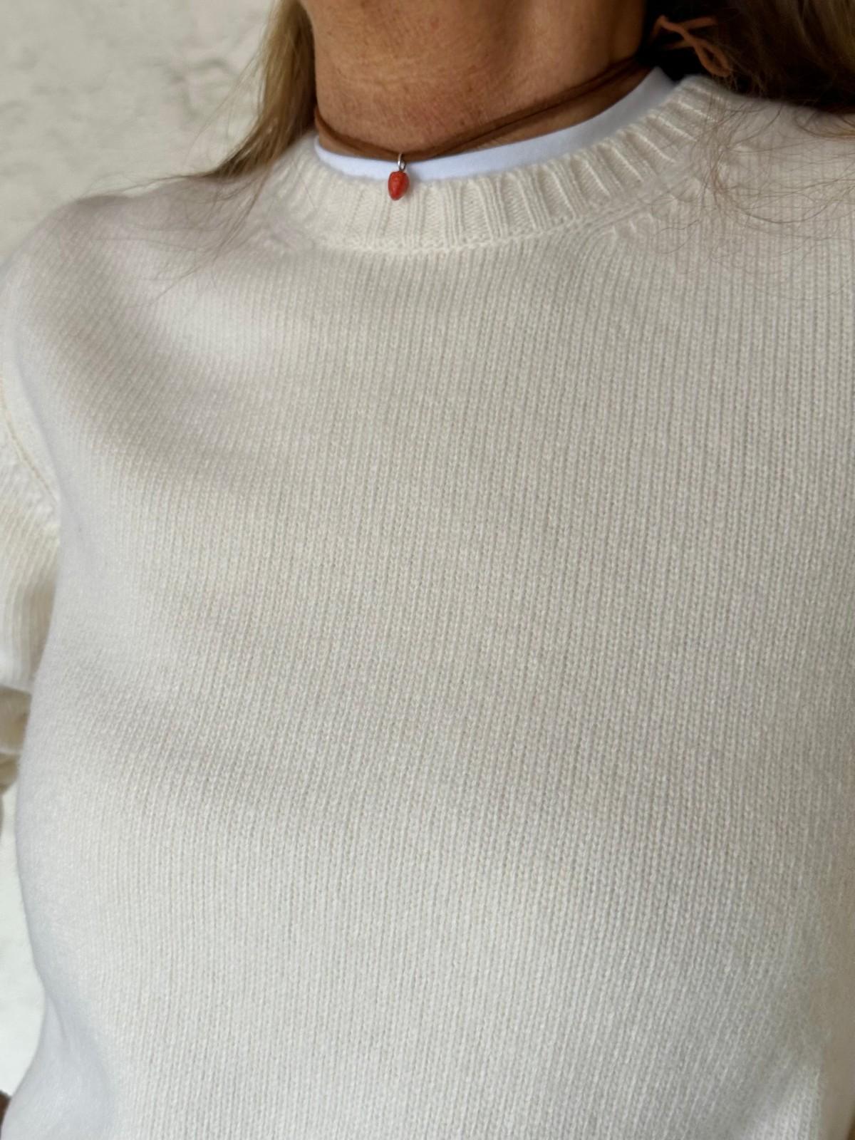 GOLF GIROCOLLO DONNA LANA MERINGA GIRTDL MERINGA SILVIA SCALMANA