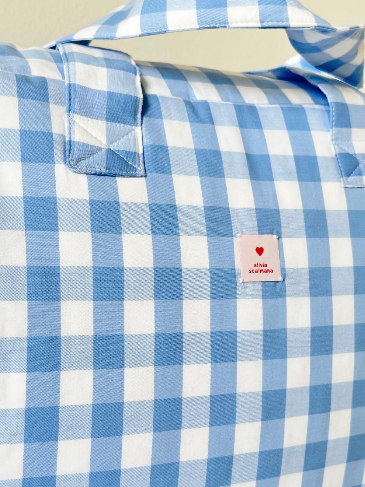 VALIGIA QUADRO AZZURRO VANP QDRAZZ SILVIA SCALMANA