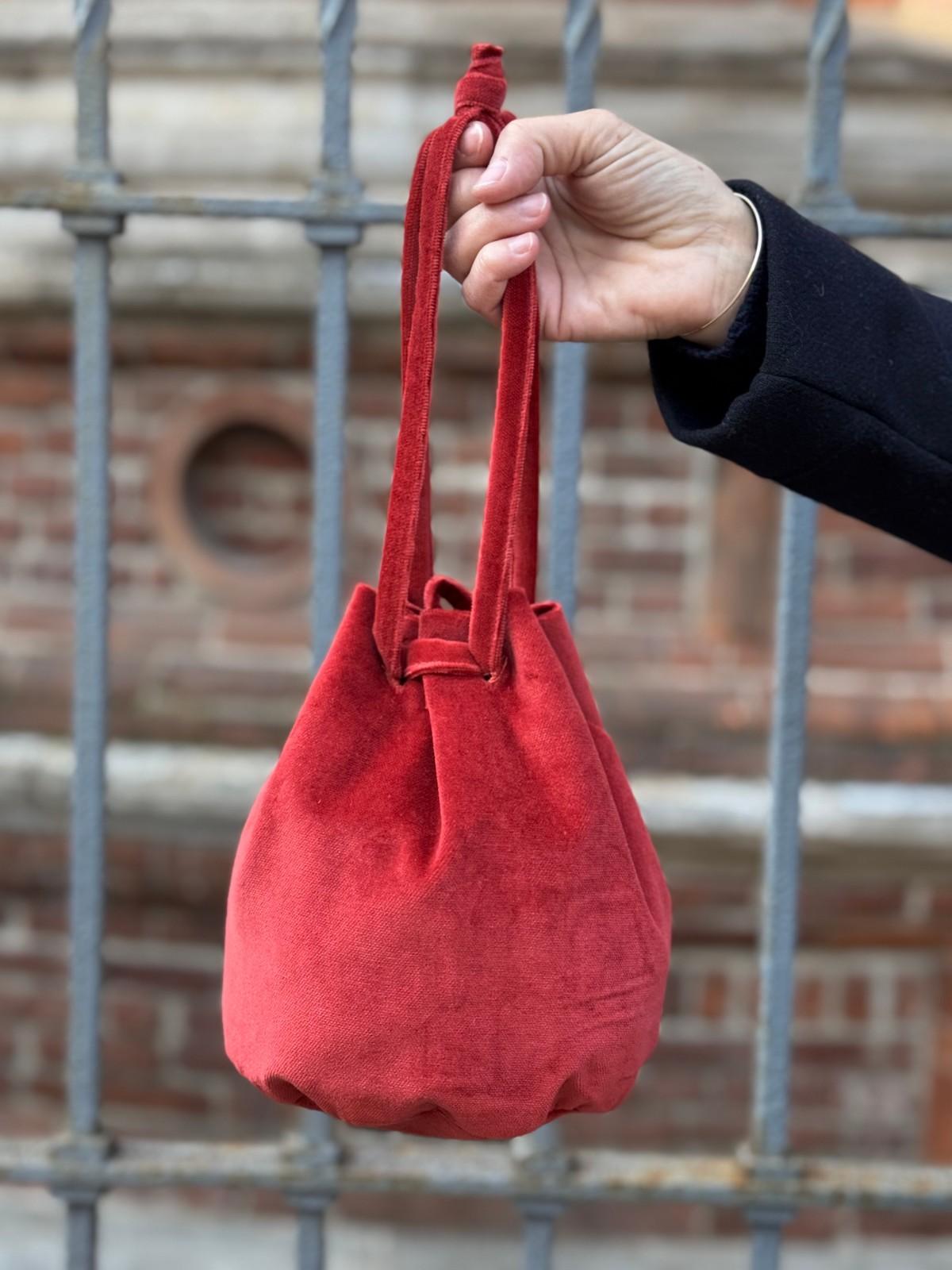SECCHIELLO IN VELLUTO "RUST"