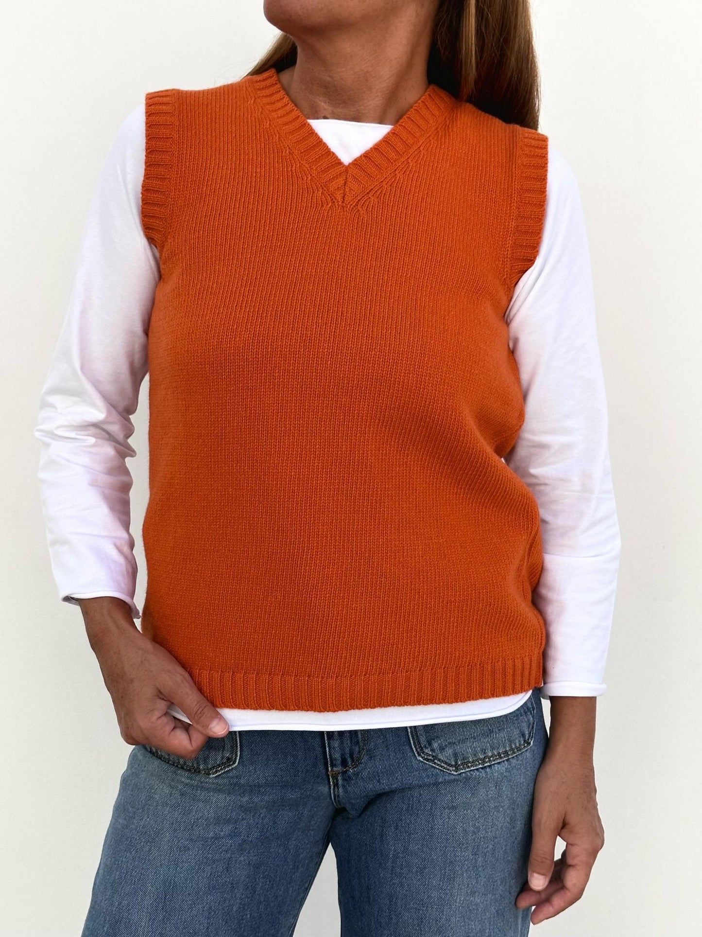 GILET DONNA IN LANA "CASENTINO"