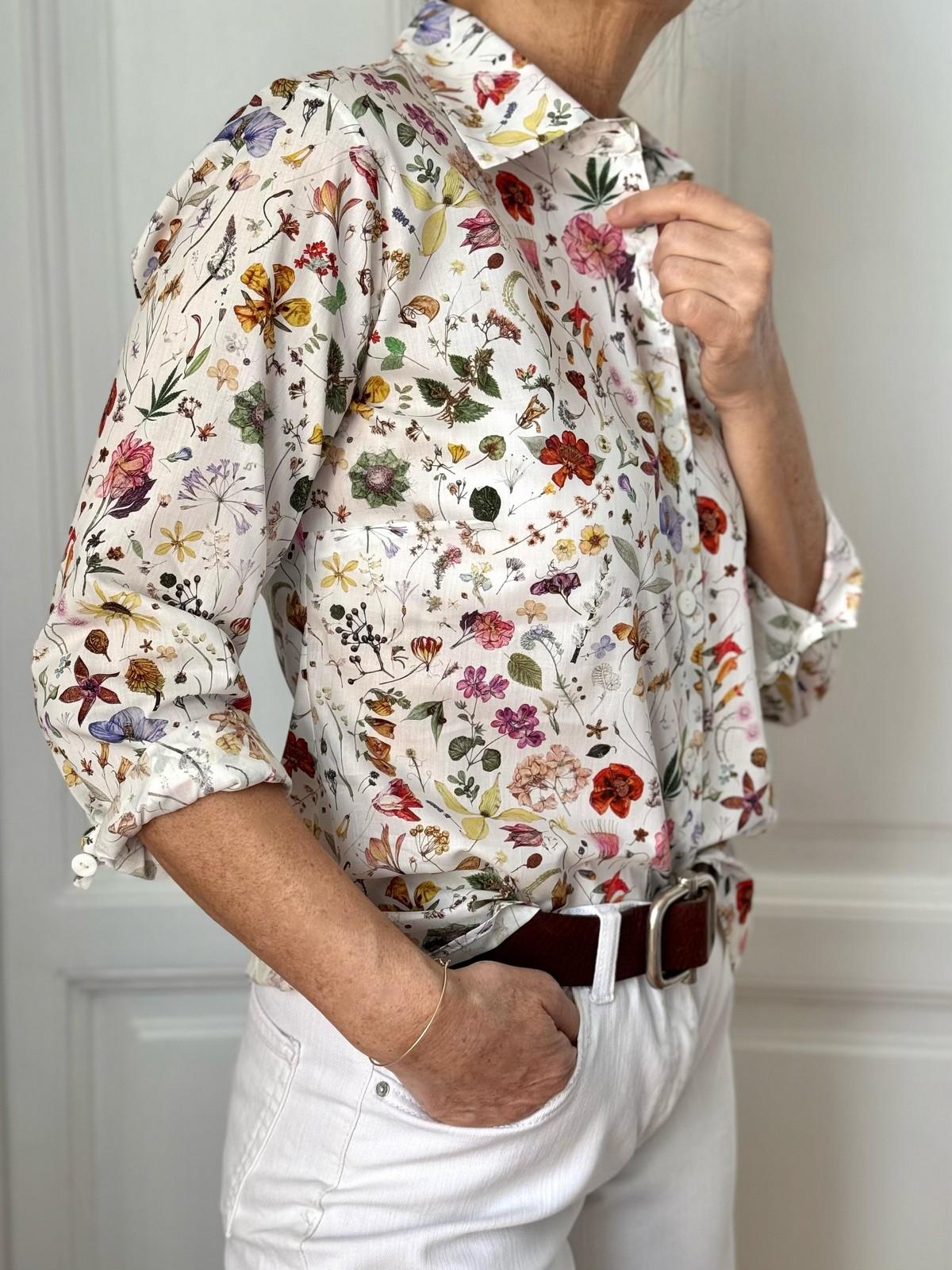 CAMICIA LIBERTY DONNA "FLORAL EVE"