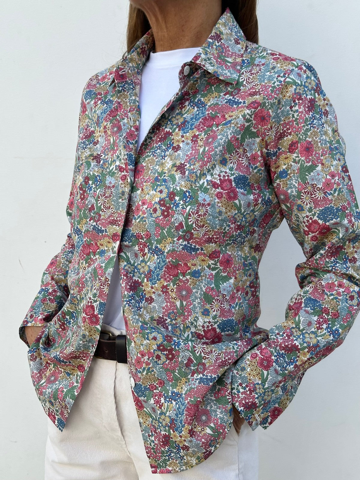 CAMICIA LIBERTY MARGARET ANNIE MISTO CADL MARGARETANNIEMISTO CASA DEL BIANCO 