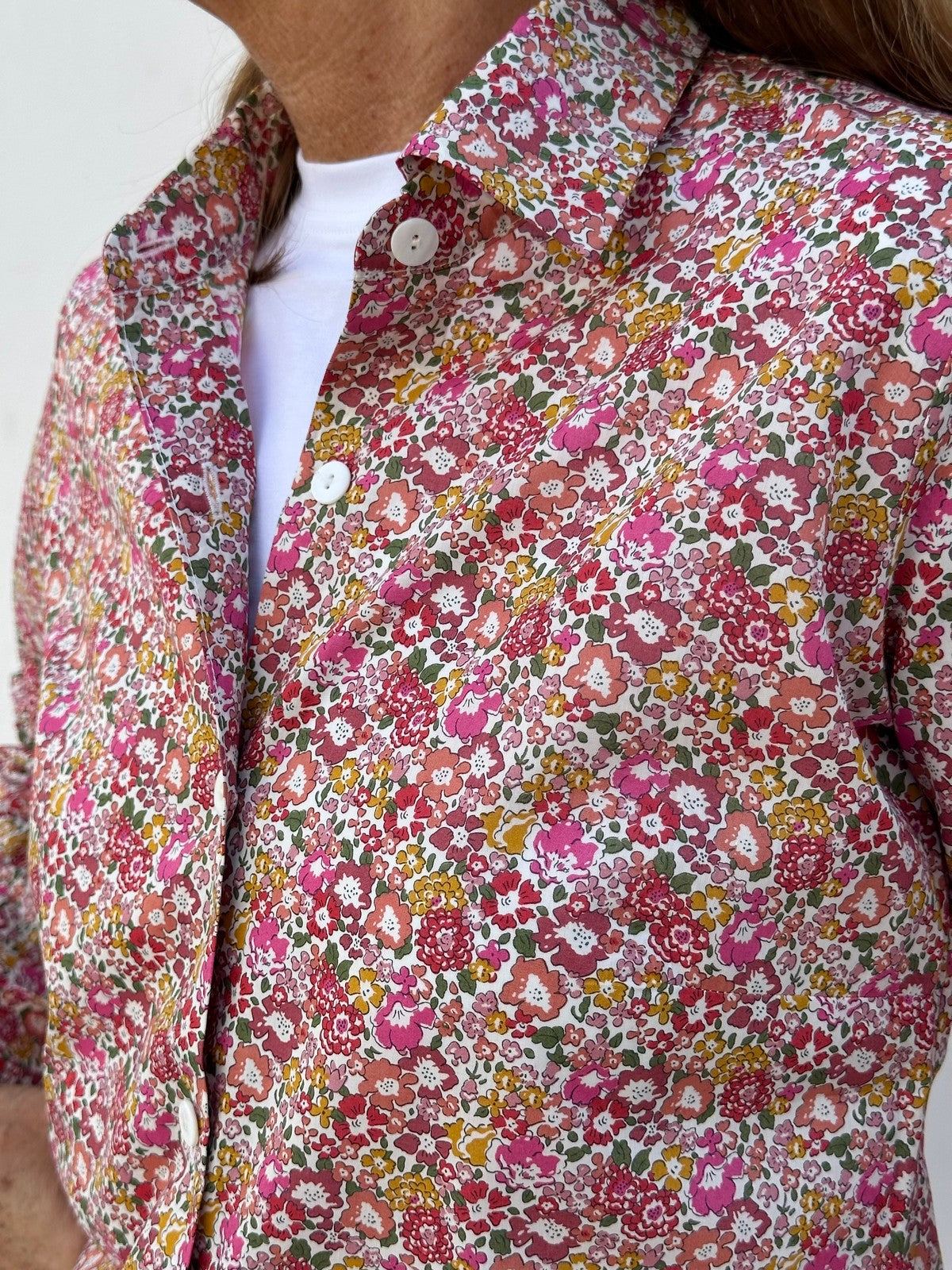 CAMICIA LIBERTY MICHELLE ROSA CADL MICHELLEROSA CASA DEL BIANCO 