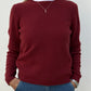 GOLF GIROCOLLO DONNA LANA BORDEAUX GIRTDL BORDEAUX CASA DEL BIANCO 