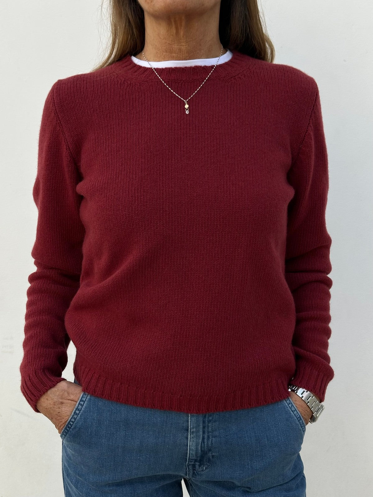 GOLF GIROCOLLO DONNA LANA BORDEAUX GIRTDL BORDEAUX CASA DEL BIANCO 
