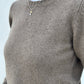GOLF GIROCOLLO DONNA LANA MOKA GIRTDL MOKA CASA DEL BIANCO 