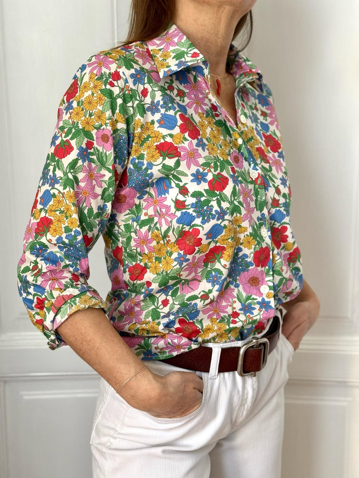 CAMICIA LIBERTY DONNA "CLARABELL" CADL CLARABELL SILVIA SCALMANA 