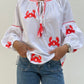 CAMICIA GRANCHIO CORALLO GRANCHIO A# CASA DEL BIANCO 