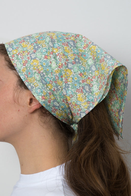 BANDANA LIBERTY ADELAJDA VERDE BADL ADEVERDE SILVIA SCALMANA 