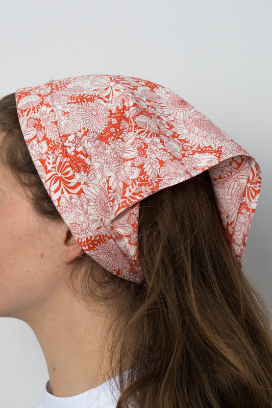 BANDANA LIBERTY GIRASOLE ARANCIONE BADL GIRASOLE SILVIA SCALMANA 