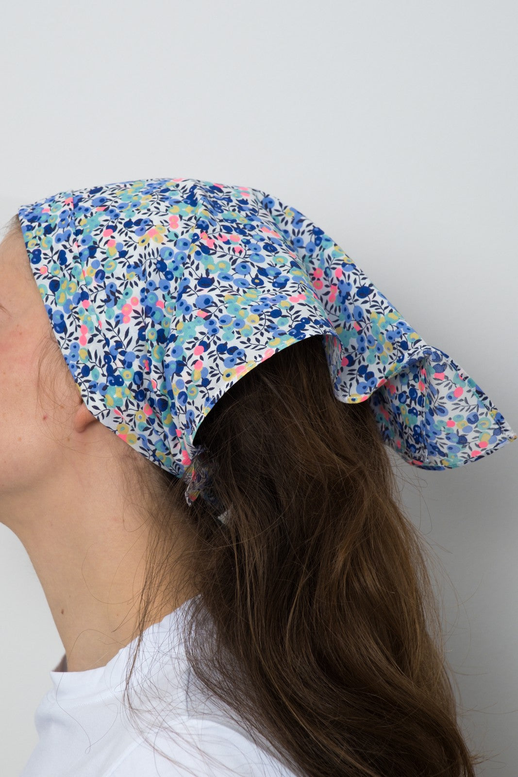 BANDANA LIBERTY WILTSHIRE BLU BADL WILTSHIREBLU SILVIA SCALMANA 