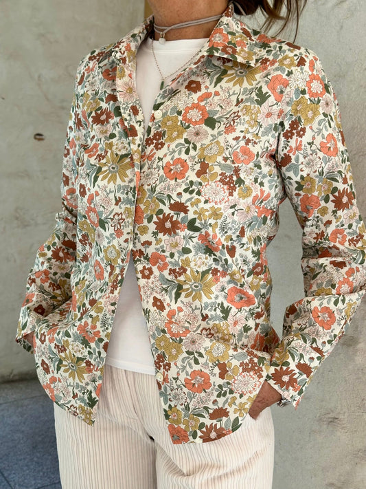 CAMICIA DONNA LIBERTY "DAISY MORISIA" CADL DAISYMORISIA SILVIA SCALMANA 