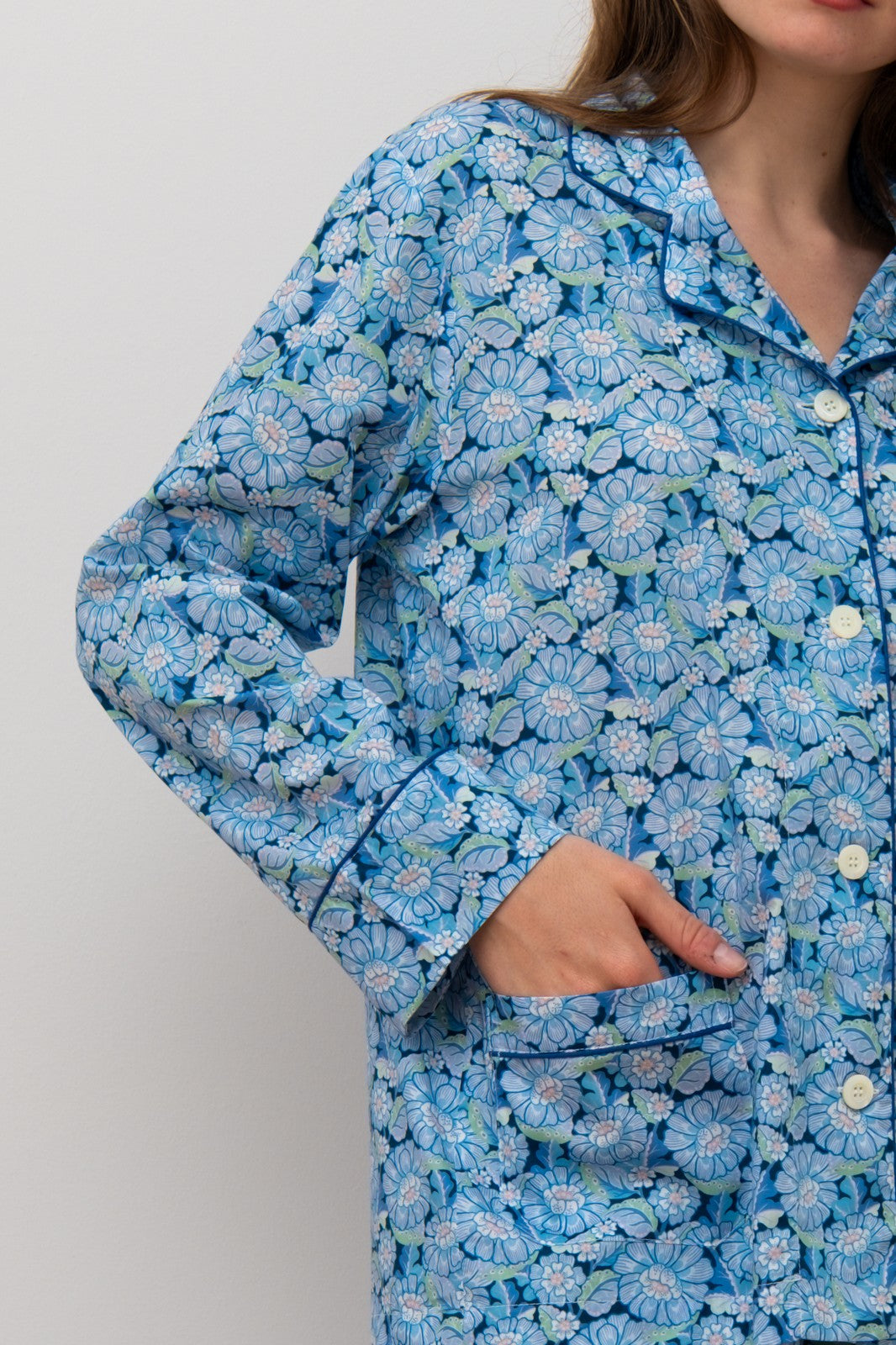 COMPLETO LIBERTY DONNA CLIFFORD STREET AZZURRO CODL CLIFFORDAZZURRO SILVIA SCALMANA 