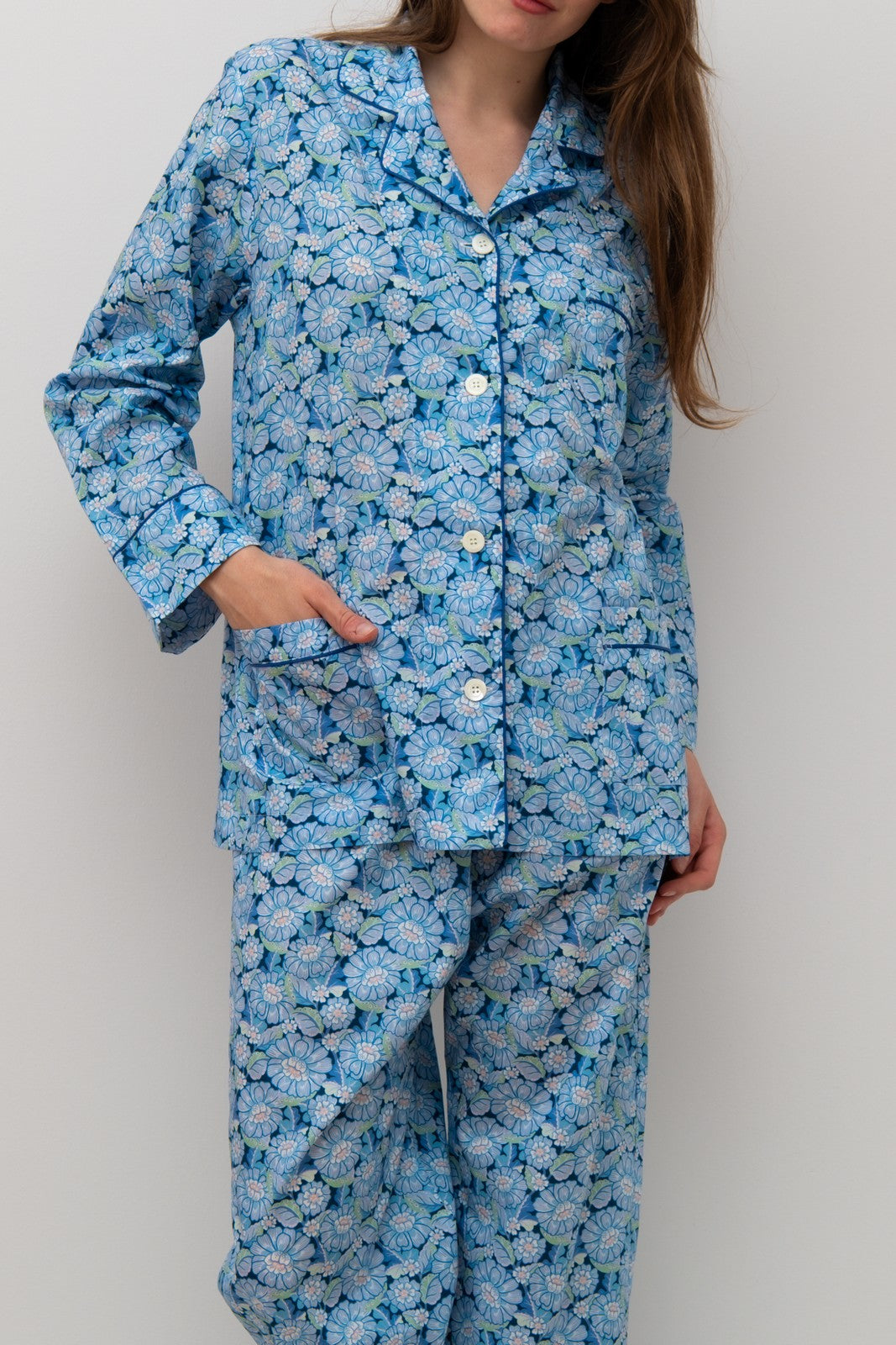 COMPLETO LIBERTY DONNA CLIFFORD STREET AZZURRO CODL CLIFFORDAZZURRO SILVIA SCALMANA 