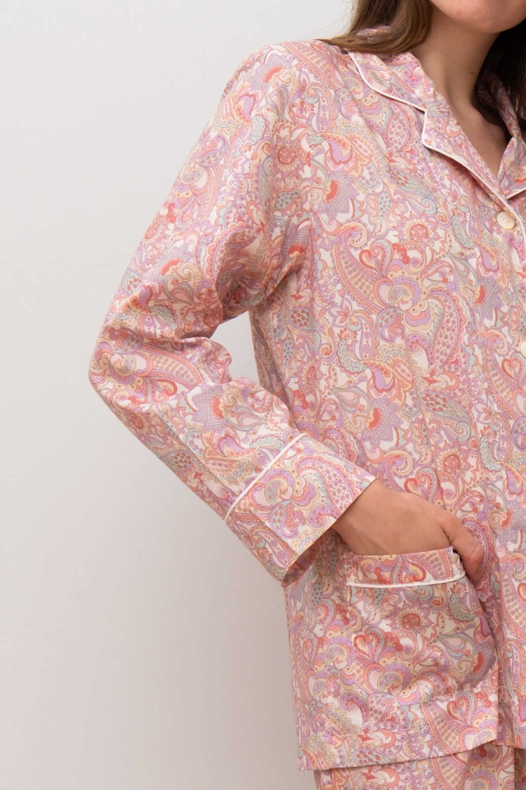 COMPLETO DONNA LIBERTY MR PAISLEY ROSA CODL MRPAISLEYROSA SILVIA SCALMANA 