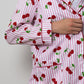 COMPLETO DONNA RIGA FRAGOLA STAMPA CILIEGIA CODPSTA CILIEGIA SILVIA SCALMANA 