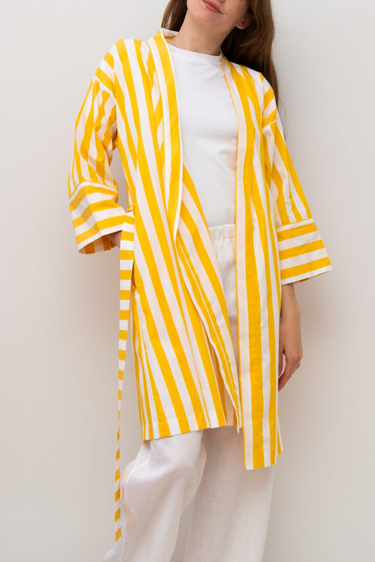 KIMONO TAGLIATELLA GIALLA PROFILO GIALLO KIDPTAG GIAGIA SILVIA SCALMANA 