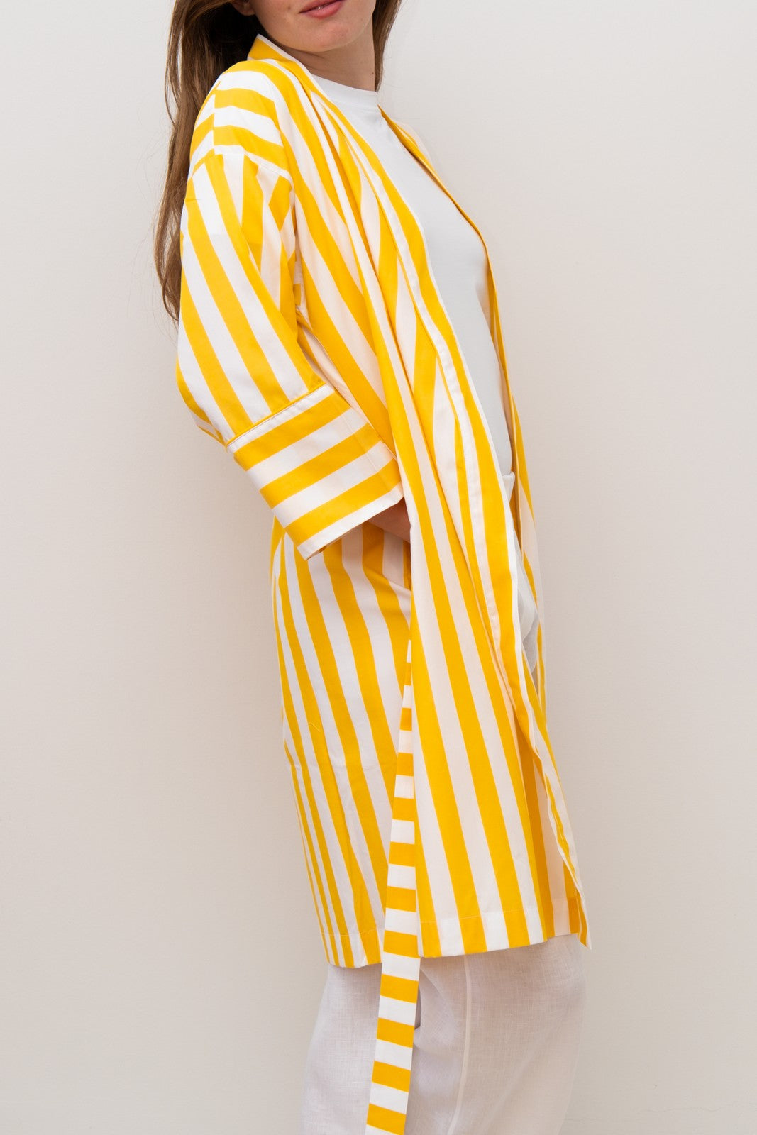 KIMONO TAGLIATELLA GIALLA PROFILO GIALLO KIDPTAG GIAGIA SILVIA SCALMANA 
