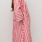 KIMONO TAGLIATELLA ROSSA PROFILO AZZURRO KIDPTAG ROSAZZ SILVIA SCALMANA 