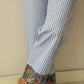 COMPLETO DONNA RIGA AZZURRA CON DETTAGLI "MARGARET ANNIE" MXDLRIG AZZMARGARETANNIE SILVIA SCALMANA 