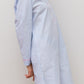 CAMICIA DA NOTTE MANICHE LUNGHE BASTONCINO AZZURRO PROFILO FRAGOLA NLDPBAS AZZFRG SILVIA SCALMANA 