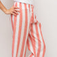 PANTALONI LINO PAPPARDELLA CORALLO PADIPAP COR SILVIA SCALMANA 