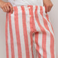 PANTALONI LINO PAPPARDELLA CORALLO PADIPAP COR SILVIA SCALMANA 