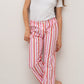 PANTALONI POPELINE DONNA TAGLIATELLA MISTA FRAGOLA/ROSSO PADP FRGROS SILVIA SCALMANA 