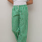 PANTALONI POPELINE DONNA QUADRO PRATO PADPQDR PRT SILVIA SCALMANA 