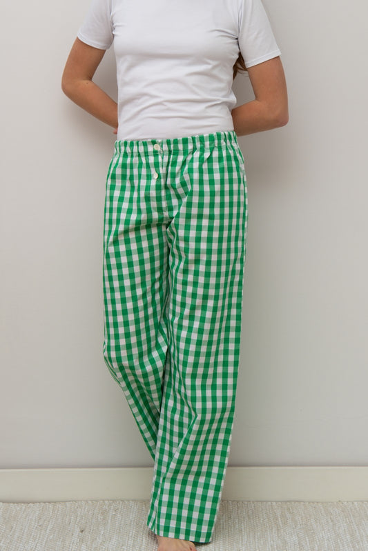 PANTALONI POPELINE DONNA QUADRO PRATO PADPQDR PRT SILVIA SCALMANA 