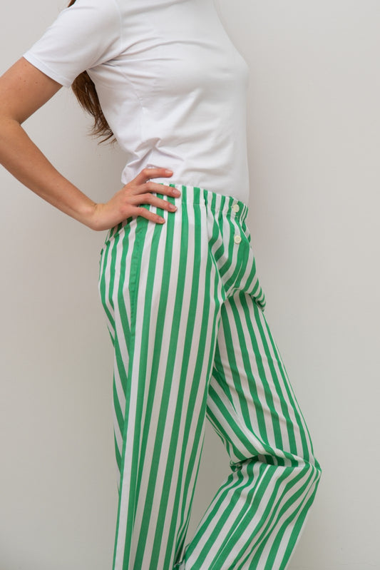 PANTALONI POPELINE DONNA TAGLIATELLA PRATO PADPTAG PRT SILVIA SCALMANA 