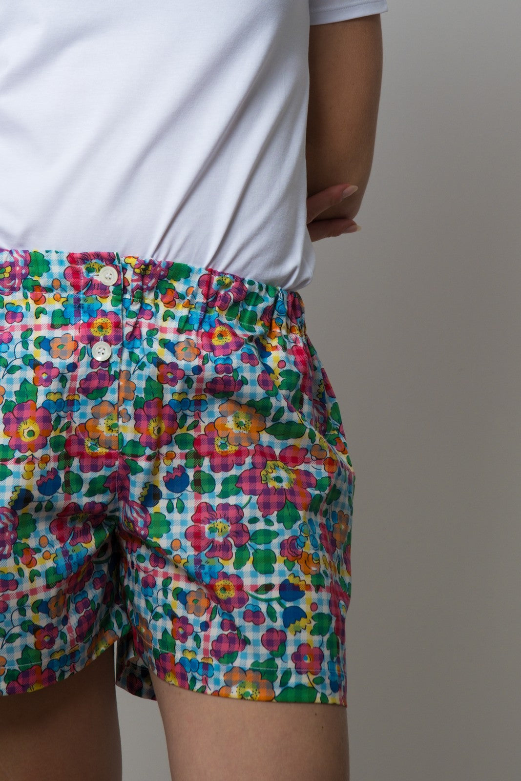 SHORTS LIBERTY DONNA BETSY CHECK SHDL BETSYCHECK SILVIA SCALMANA 
