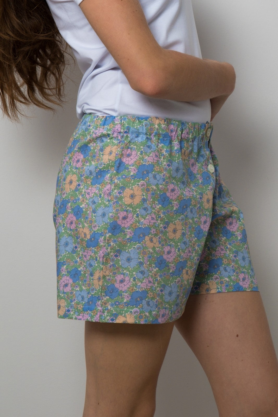 SHORTS LIBERTY DONNA MEADOW SONG AZZURRO SHDL MEADOWSONGAZZURRO SILVIA SCALMANA 